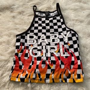 Babygirl crop top
